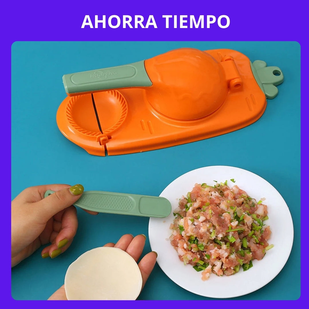 PRENSADORA  MULTIUSO 2 EN 1🥟👩‍🍳 + 2 DISPENSADORES DE HUEVO