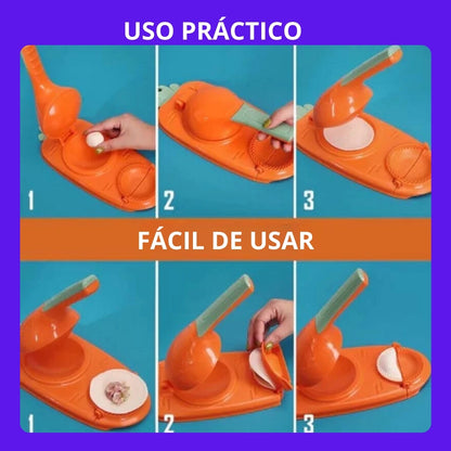 PRENSADORA  MULTIUSO 2 EN 1🥟👩‍🍳 + 2 DISPENSADORES DE HUEVO