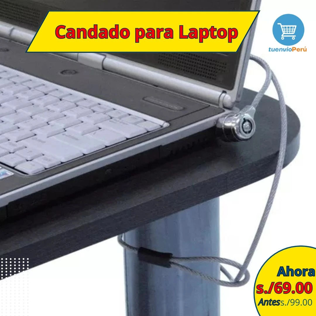 candado para laptos + envio gratis