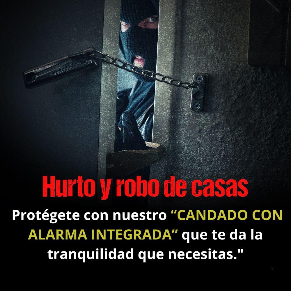 Candado con Alarma y Sensor de Movimiento + Envío Gratis 🔒📢