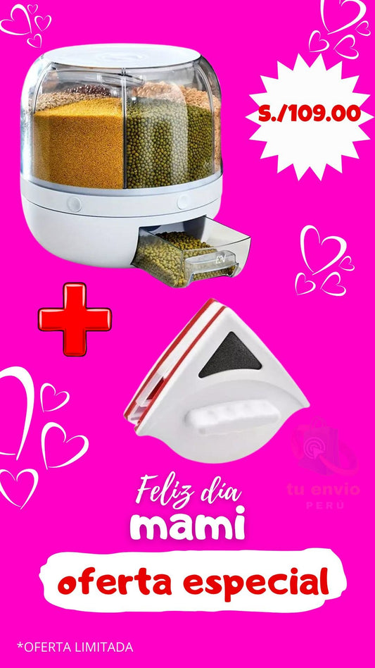 ORGANIZADOR DE MENESTRAS🥘😋 + LIMPIADOR MAGNETICO🚚📦💯